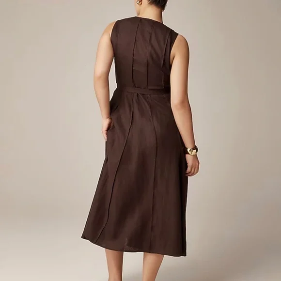 J. Crew Linen Dress - Picture 5 of 12